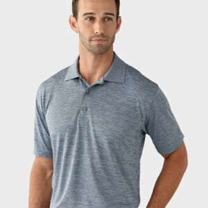 Men's Dakota Striated Heather Polo Thumbnail