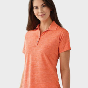 Women's Dakota Striated Heather Polo Thumbnail