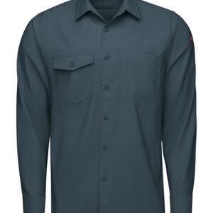 Men's Tall Cooling Long Sleeve Work Shirt Thumbnail
