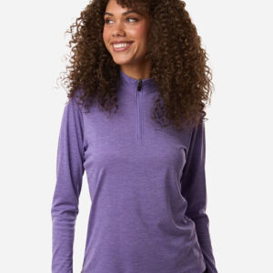 Women's Pro-Lock Performance Mélange Quarter-Zip Pullover Thumbnail