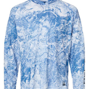 Men's Pursuit Mossy Oak Printed Hooded Long Sleeve T-Shirt Thumbnail