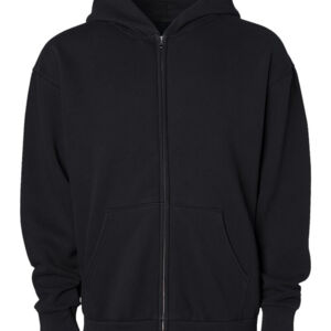 Unisex Avenue Midweight Full-Zip Hooded Sweatshirt Thumbnail