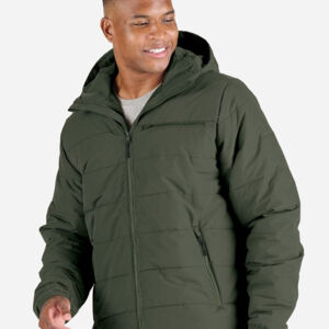 Men's Channel Quilt Ripstop Hooded Jacket Thumbnail