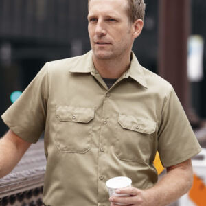 Men's Utility Short Sleeve Work Shirt Thumbnail