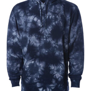 Midweight Tie-Dyed Hooded Sweatshirt Thumbnail