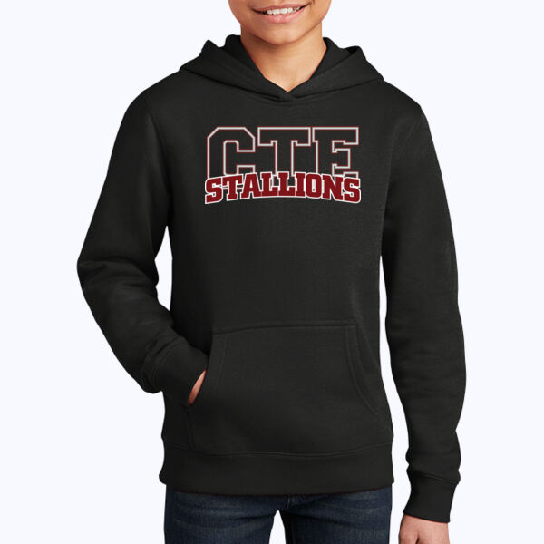 CTE Stallions - Youth V.I.T. Fleece Hoodie Thumbnail