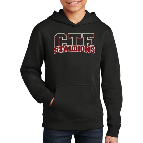 CTE Stallions - Youth V.I.T. Fleece Hoodie Thumbnail