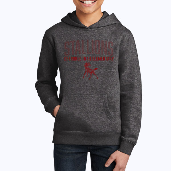 Stallions CTE Shirt - Youth V.I.T. Fleece Hoodie Thumbnail