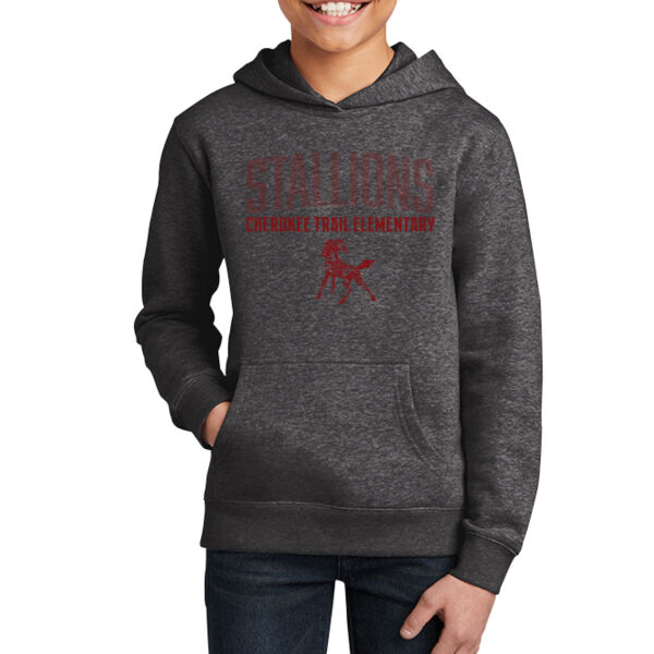 Stallions CTE Shirt - Youth V.I.T. Fleece Hoodie Thumbnail