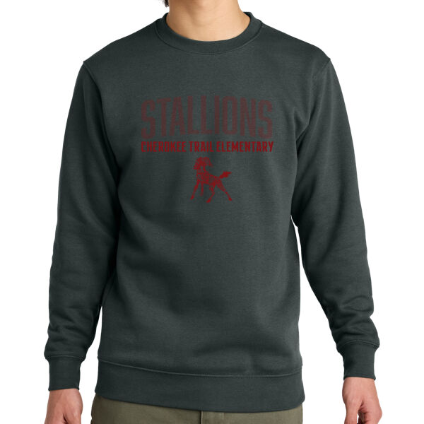 Stallions CTE Shirt - V.I.T. Fleece Crew Thumbnail