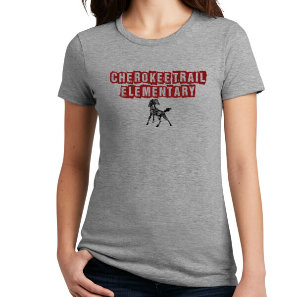 Cherokee Trail Elementary  - Women's Perfect Blend ® CVC Tee Thumbnail