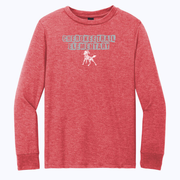 Cherokee Trail Elementary - Youth Perfect Tri ® Long Sleeve Tee Thumbnail