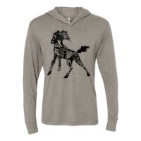 Triblend Hooded Long Sleeve Pullover Thumbnail