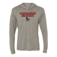 Unisex Triblend Hooded Long Sleeve Pullover T-Shirt Thumbnail