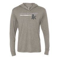 Unisex Triblend Hooded Long Sleeve Pullover T-Shirt Thumbnail
